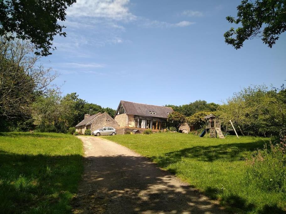 Vila Les Crins De Gaia Plogastel-Saint-Germain Exteriér fotografie